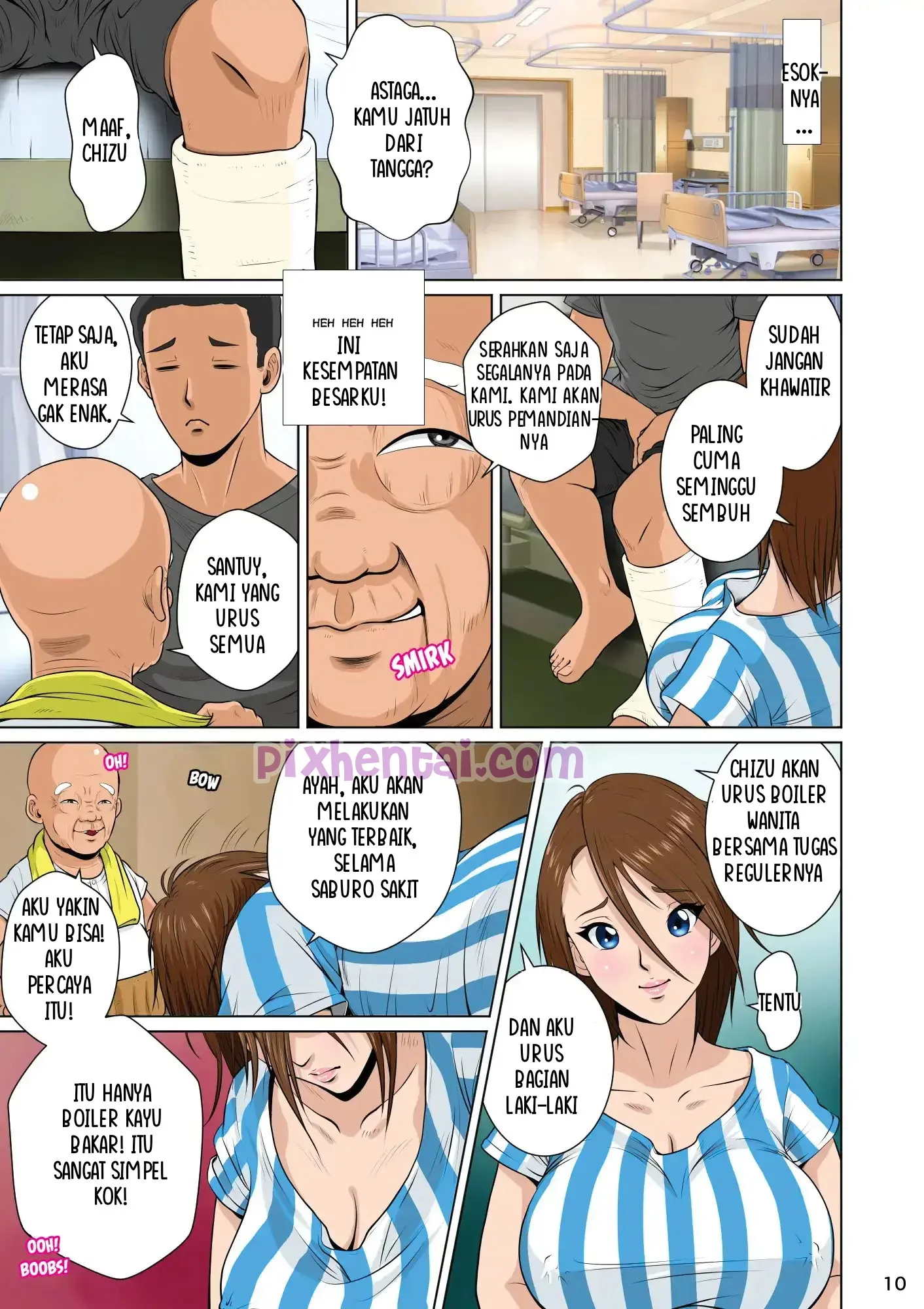 Komik hentai xxx manga sex bokep Menantu Sexy Memancing Nafsu Ayah Mertua 12